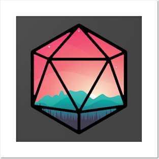 Sunrise D20 Posters and Art